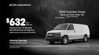Chevrolet Express Cargo 02\/06\/2025 4925034