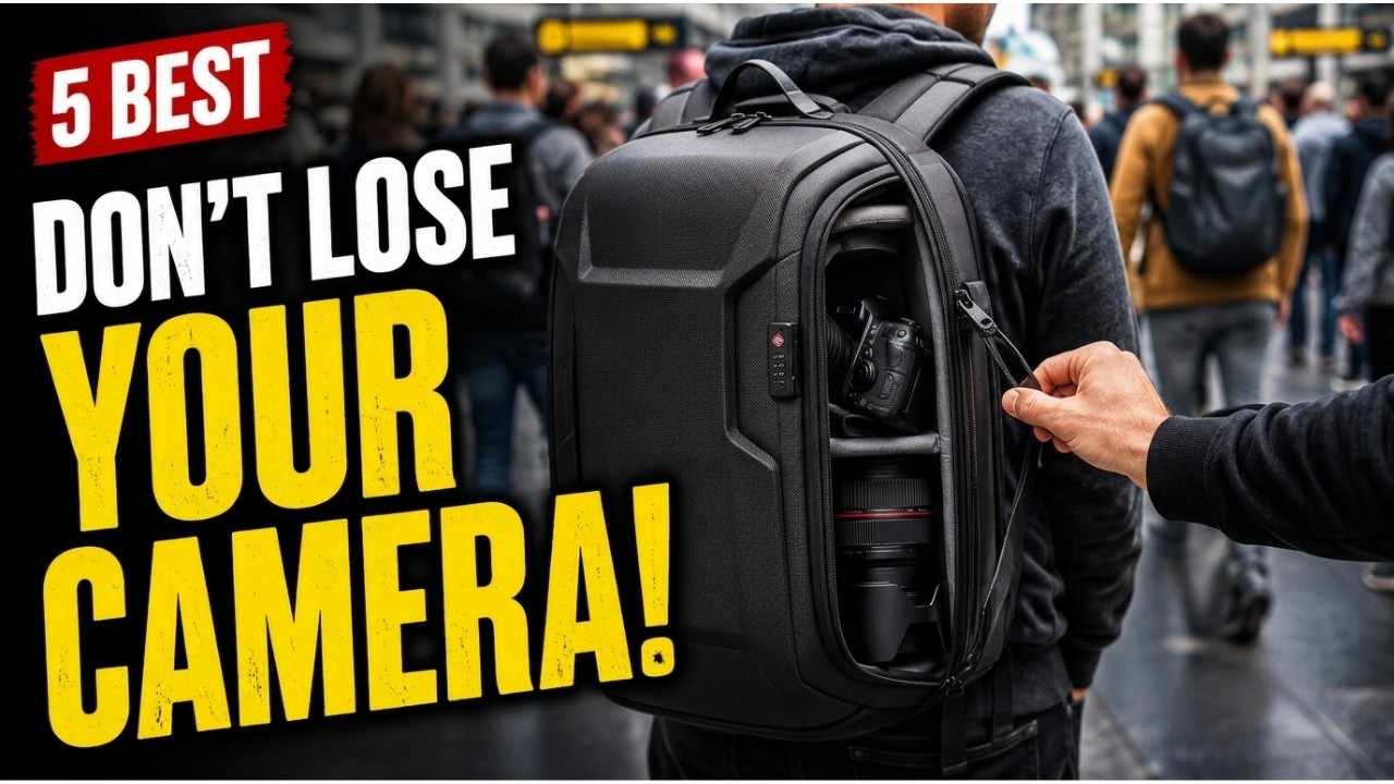 5 Best Anti-Theft Camera Backpacks That Protect Your Gear Everywhere ...
