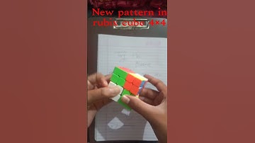 New pattern in rubix cube 4×4😈😈😱👍 #shorts #viral #trending #rubikscube #rubixcube pattern #cube