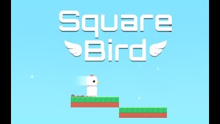 اللعبة الحلوة Square bird screenshot 1