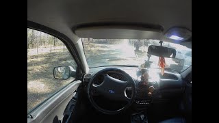 Pov test drive. Lada Kalina.Тест драйв от первого лица. Лада калина .на Российских дорогах.