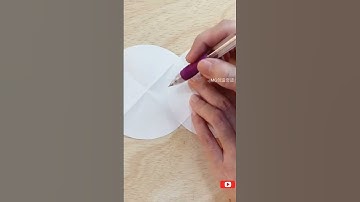 #shorts How to Make a Origami apple core templates from patchwork