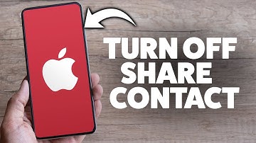 How To Turn Off Share Contact On iPhone - 2025 Step-By-Step Tutorial