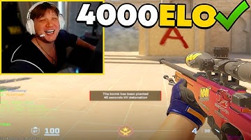 "THEY ARE PAID ACTORS!!" - S1MPLE DESTROYS FACEIT BOTS TO REACH 4K ELO!! (ENG SUBS) | CS2