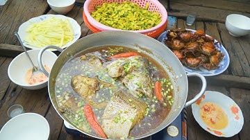 "Lai Rai" Cá Sửu Sông Mekong Kho Lạt, Xoài Bằm - Bông Điên Điển | Nét Quê #386