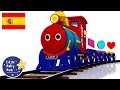 Canciones Infantiles | El Tren de las Formas | P. 2 | Dibujos Animados | Little Baby Bum en Español