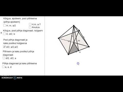 Video: Kuidas Leida Püramiidi Maht