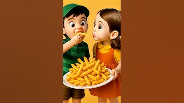 Squid Game AI Edible Slime French Fries ASMR #squidgame #squidgame2 #asmr #asmrsounds #ai