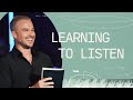 Learning to Listen — Talking to Jesus — Rich Wilkerson Jr.