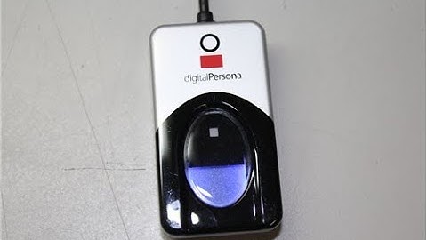 How to fix a DigitalPersona U.are.U Fingerprint Scanner
