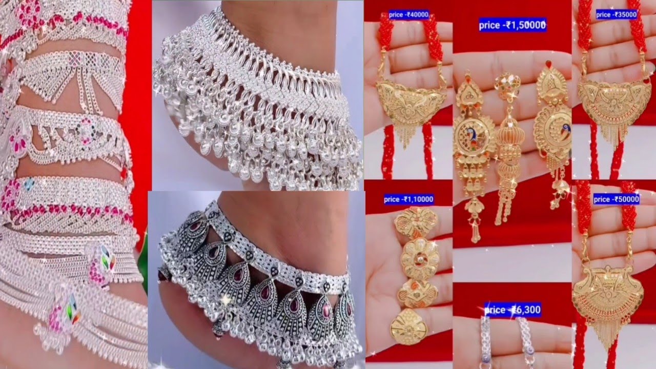 new payal design/beautiful candi Payal/beautiful design silver/jkjewelleryfashion@jaialucas jeweller