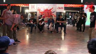 HipHop BEST 16 (Team A : D) | 20140511 BR 大逃殺 1 on 1 Battle (中區)