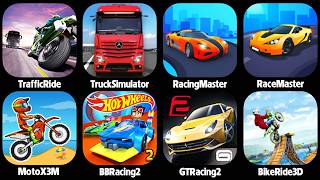 Race Master 3D,Traffic Ridder,Truck Simulator,GT Racing 2,Moto X3M,Beach Buggy Racing 2,Bike Ride 3D screenshot 1