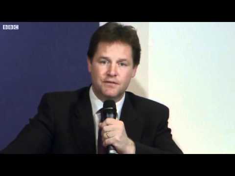 Nick Clegg - Press Complaints Commission "Busted F...