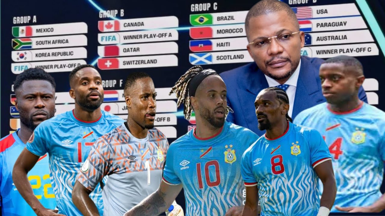 la RDC prête pour affronter le Portugal dans le groupe K une fois qualifiée au barrage mondial 2026