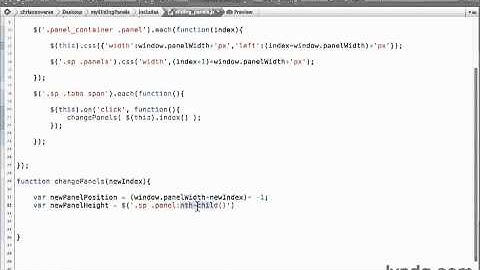Create a Sliding Tabbed Panel with jQuery part 14