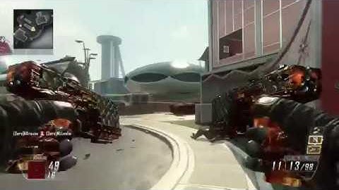 MY FIRST TRICKSHOT!!(On Bots) Call of Duty: Black Ops 2 Gameplay