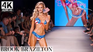 Brooke Brazelton For Beach Bunny Fashion In Miami Swim Week Wild Set Free 4K