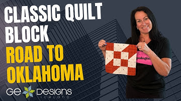 Stripologize the "Road to Oklahoma" Quilt Block