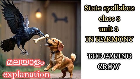 State syllabus Class 3 unit 3( IN HARMONY PART -2)