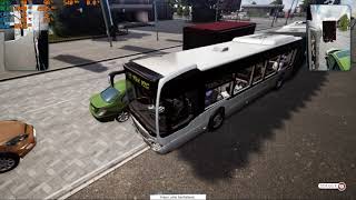İETT 'den otobüs çalıp almanyada sürdüm //Bus Simulator 18 screenshot 4