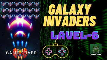 Galaxy invaders game video level 6
