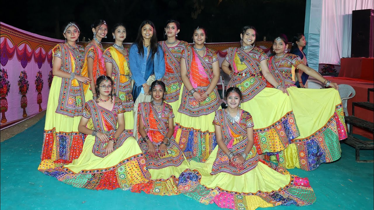 GARBA - Annual Day Function of C.B.S.E. School : 2022-23 - YouTube