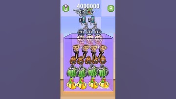 AWESOME ARRANGEMENT 2 - TRY NEW FEATURE 3D! Most Game Ever #mergefellas #brainrot #shorts