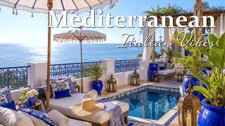 🎶 Amalfi Coast & Lake Como | Italian Mediterranean Music 2+ Hours Peaceful Escape 4K