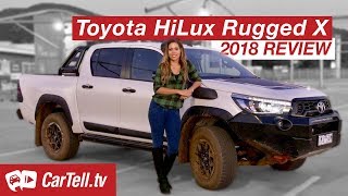 2018 Toyota HiLux Rugged X review | CarTell.tv