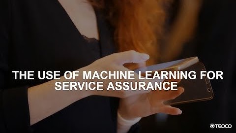 Machine Learning for Service Assurance