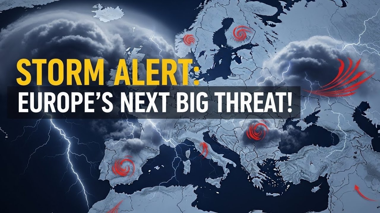 Предупреждение о шторме: следующая крупная угроза для Европы!
