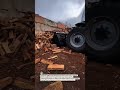 High-Speed Wood Scrap Hauling with Heavy-Duty Trailer 🚜 #Forestry #Machinery #Logistics