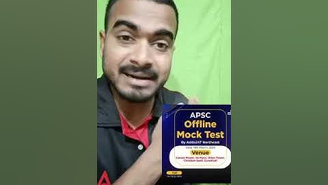 APSC Offline Mock Test😳😳 | 15th March 💪💪 | Adda247 North East #apsc #apscpreparation #apscmocktest
