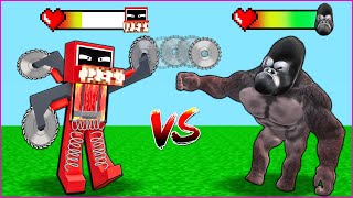Ki̇ng Kong Vs Canavar Kamyon - Minecraft