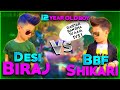 Raistar Wala Gameplay By Biraj | Desi Biraj VS BBF Shikari |12 Year Old Boy Op Gameplay || Free Fire