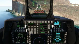 Panarea Fly LIM4 Test 6 TEASER with the F-22 Raptor. Microsoft Flight Simulator