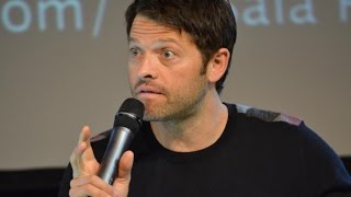 Jus In Bello 2016  Misha Collins tells a funny Story about the TSA America Project