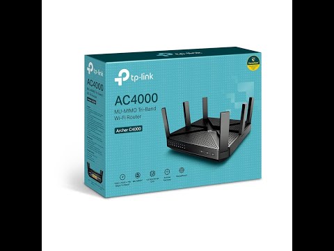 How to Configure TP-LINK Archer C4000 v2 MU-MIMO Tri-Band Wi-Fi Router AC4000