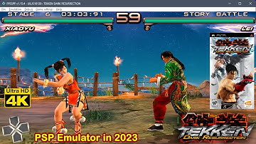 PSP Emulator in 2023 - Tekken 5: Dark Resurrection