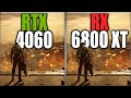 RTX 4060 vs RX 6800 XT Benchmarks