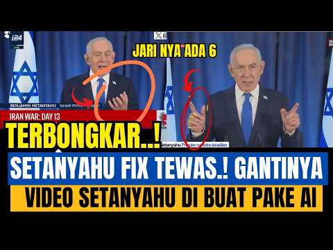 KABAR GEMBIRA SETANYAHU FIX TEWAS.! VIDEONYA DI GANTI DENGAN BUATAN AI.!
