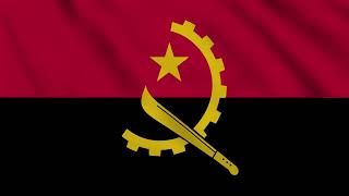 Angola Flag Animation Full Screen | Angola Flag Animation - 4K Green Screen Animation #AngolaFlag