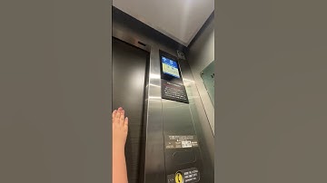 2 Hitachi elevator at VIA INN (Keycard first floor to call)