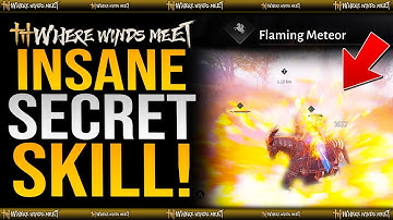 INSANE FLAMING METEOR Mystic Skill - How To Get in Where Winds Meet