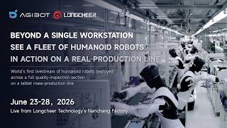 Humanoid Robots on a Real Production Line: AGIBOT Livestream