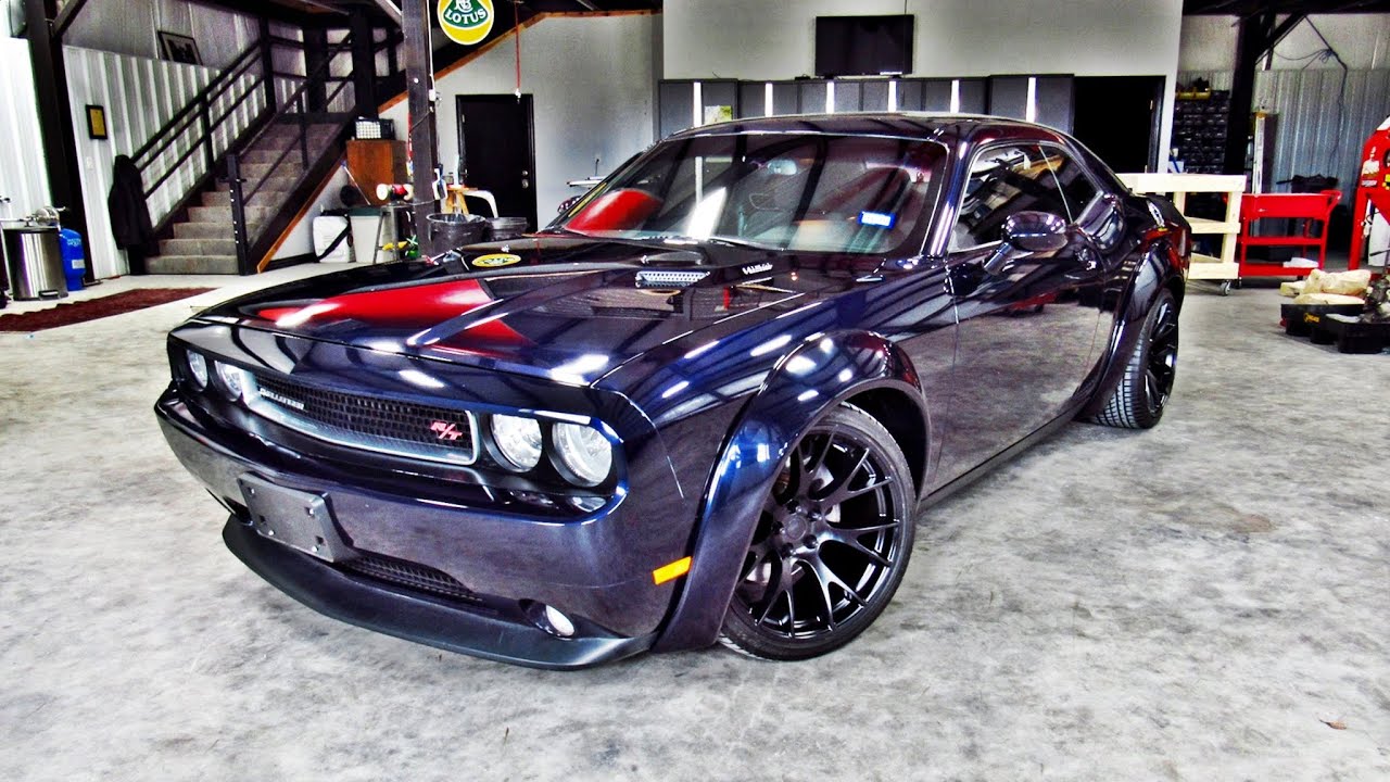 2012 Dodge Challenger R/T HEMI Blackberry Pearl Wide Body Hellcat Demon