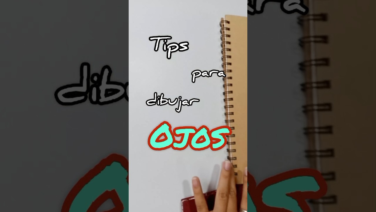 Tutorial para dibujar ojos❤️🌻 