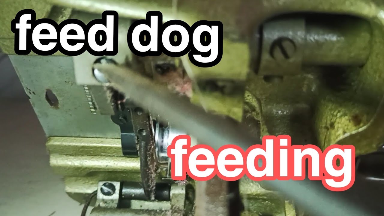 adjustment ng feeding sa ipin ng high speed.