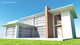 NEW Home - schönes Haus - Inspiration Google SketchUp Model @ideasyplanos screenshot 3
